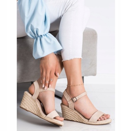 Classic sandaalit Wedge VINCEZA beige 2