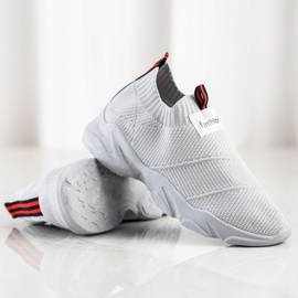 SHELOVET Muoti Slip-On lenkkarit harmaa 1