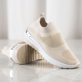 SHELOVET Slip On Tennarit beige 1