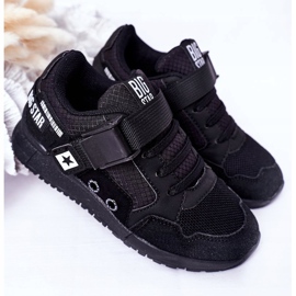 Lasten urheilukengät Memory Foam Big Star HH374164 Musta 2