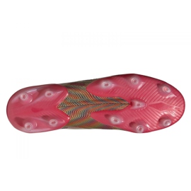 Adidas Nemeziz.1 Fg M FY0758 jalkapallokengät harmaa / hopea, kulta kultainen 2