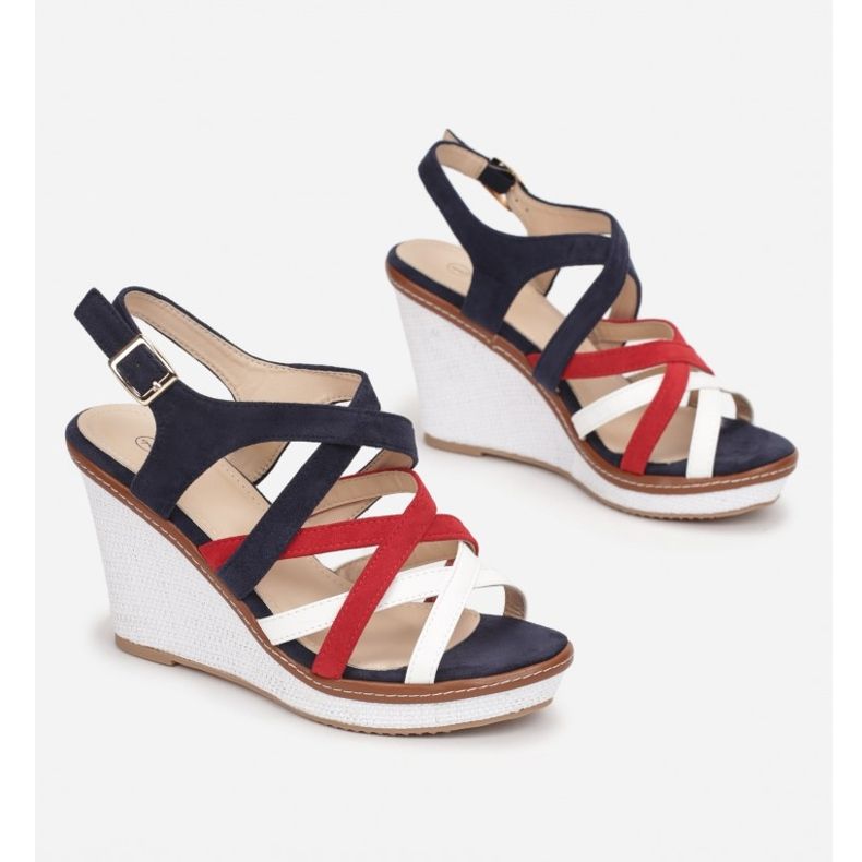 Vices BL293-SS21-50-navy valkoinen punainen laivastonsininen 1