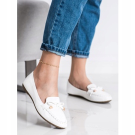 Kayla Rento Eco Nahka Loafers valkoinen 1