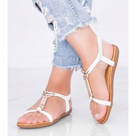 Liva naisten valkoiset sandaalit valkoinen 1