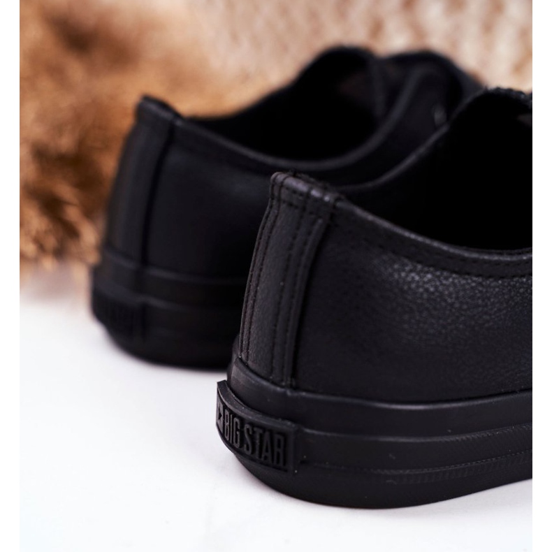 Lasten kengät Tennarit Big Star Velcro Black GG374009 musta 3