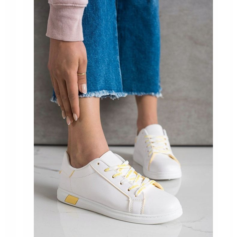 SHELOVET Valkoiset Super Tennarit valkoinen 1