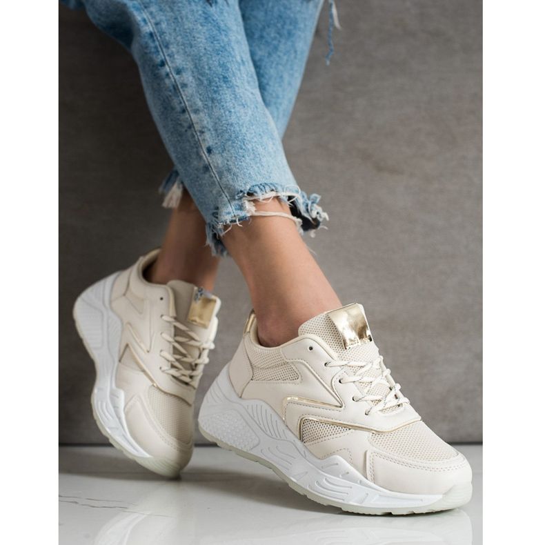 SHELOVET Tyylikkäät lenkkarit ruskea 2