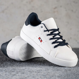 SHELOVET Rento lenkkarit Eco -nahkaa valkoinen 1