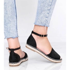 Chloe Starin mustat espadrilliset sandaalit 1