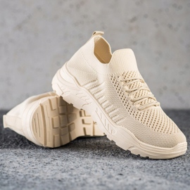 Sweet Shoes Casual Slip On lenkkarit beige 1