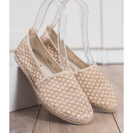Balada Kevyet tekstiiliset espadrillit beige 2