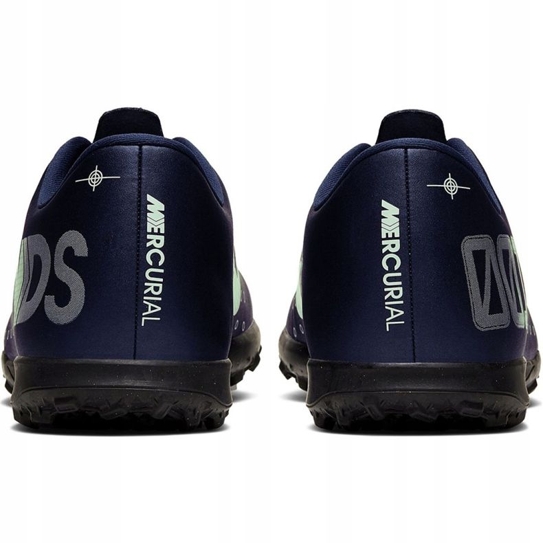 Nike Mercurial Vapor 13 Club Mds Tf M CJ1305-401 jalkapallokengät tummansininen 4