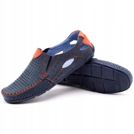 Olivier Miesten kengät Loaferit 901 tummansininen ja punainen laivastonsininen 3