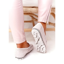 Rio Flore Ympäristöystävälliset nahkakengät Beige harmaa 4