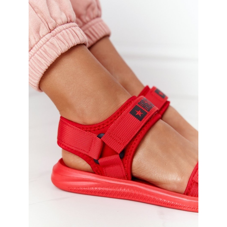 Naisten urheilusandaalit Big Star HH274A027 Punainen 2