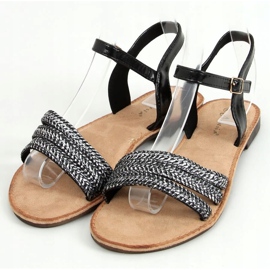 Mustat naisten sandaalit N-70 Black 1