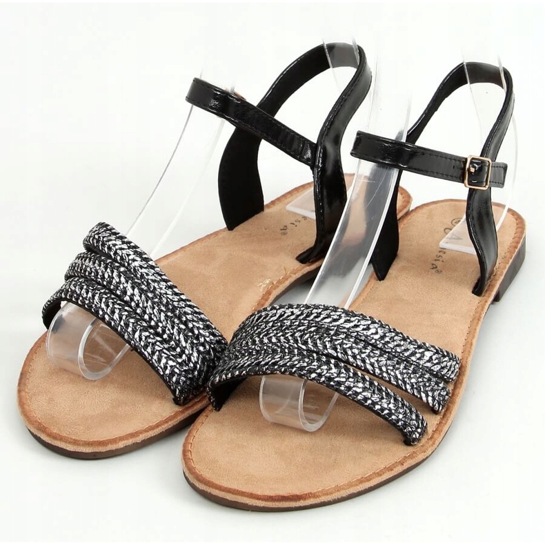 Mustat naisten sandaalit N-70 Black 1