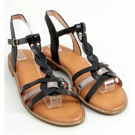 Mustat naisten sandaalit C43 Black 1
