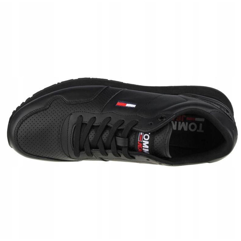 Tommy Hilfiger Jeans Lifestyle Lea Runner M EM0EM00665-BDS kengät musta 2