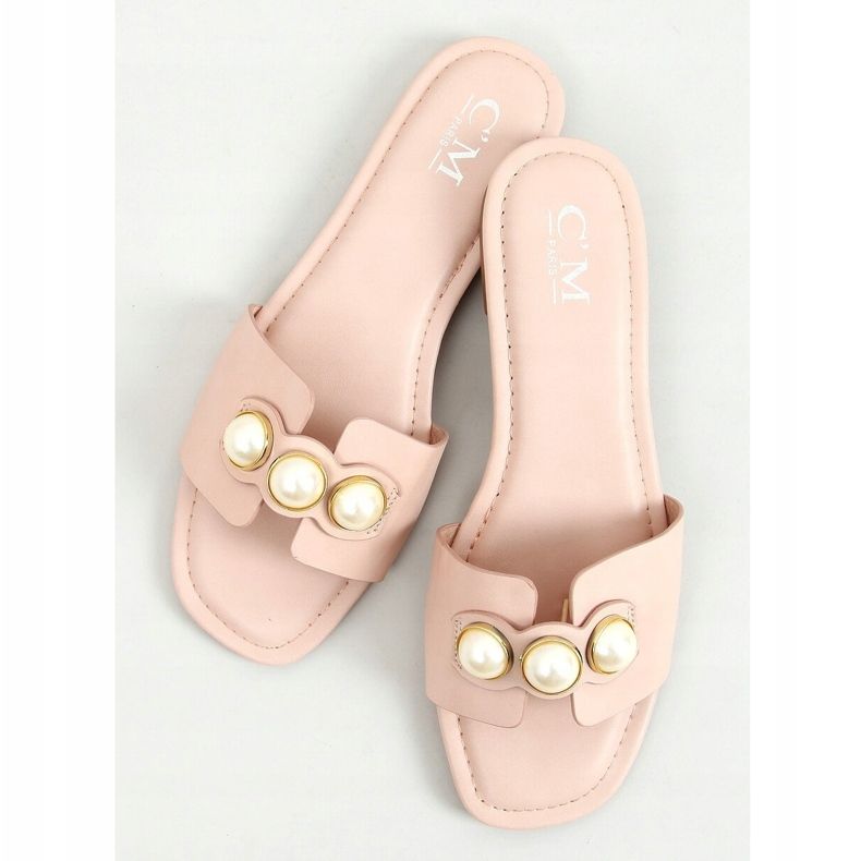 Tossut helmillä 55-37 Pinkki vaaleanpunainen 1