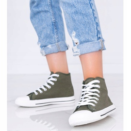 Vihreät khakin naisten nilkkurit Gampa 1