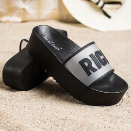 Small Swan Rich Platform -tossut musta 1