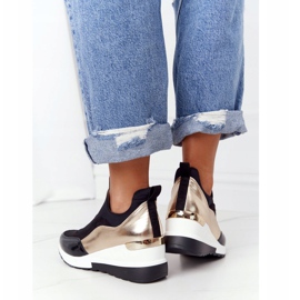 PE1 Wedge Tennarit Black and Gold City Beat musta 2