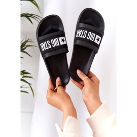 Naisten tossut Big Star HH274A013 Musta 1