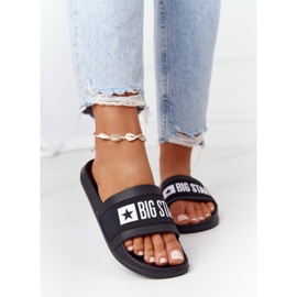 Naisten tossut Big Star HH274A013 Musta 2