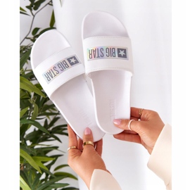 Naisten tossut Big Star HH274A035 Valkoinen 1