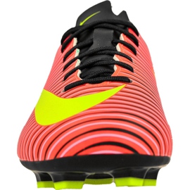 Nike Mercurial Vapor Xi Fg Jr 831945-870 jalkapallokengät monivärinen punainen 2
