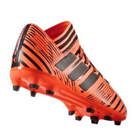 Adidas Nemeziz 17.3 Fg Jr S82428 jalkapallokengät oranssi oranssi 1