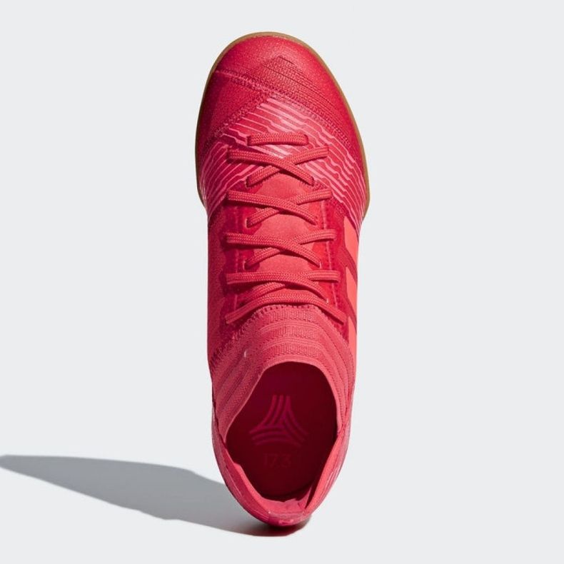 Sisäkengät adidas Nemeziz Tango 17.3 In Jr CP9183 punainen punainen 1