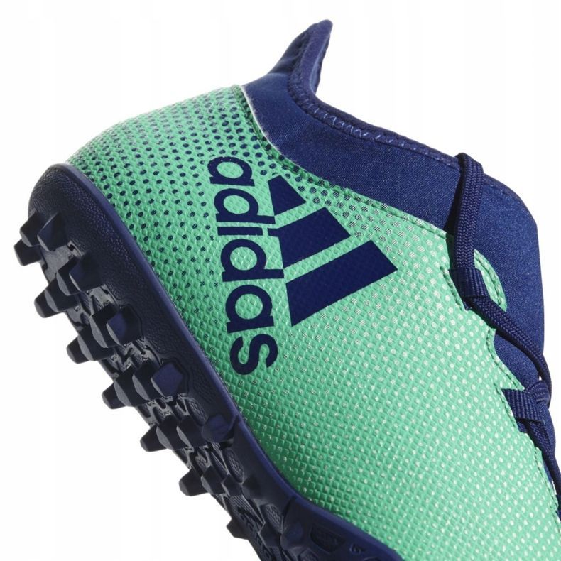 Adidas X Tango 17.4 Tf M CP9137 jalkapallokengät vihreä vihreä 2