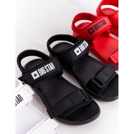 Naisten urheilusandaalit Big Star HH274A024 Musta 2