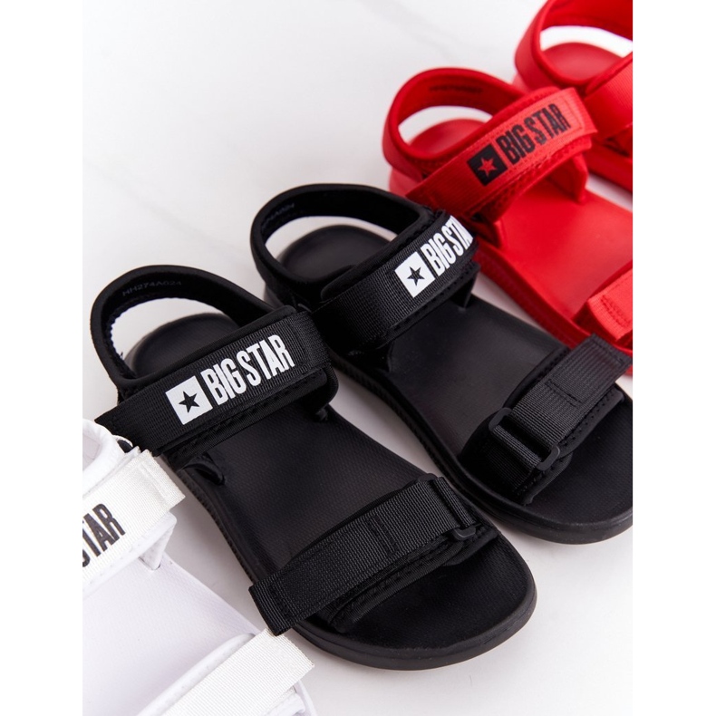 Naisten urheilusandaalit Big Star HH274A024 Musta 2