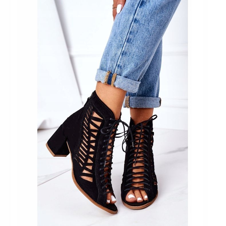 Mokkanahkatossut Maciejka Red 04040-01 Musta 1