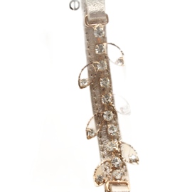 Kultaiset sandaalit postissa Zircon Espinto S352: n kanssa kultainen 5