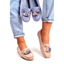 Evento Naisten Mokkasiinit Mokkanahka 20PB35-2003 Sininen Donna Mia 2