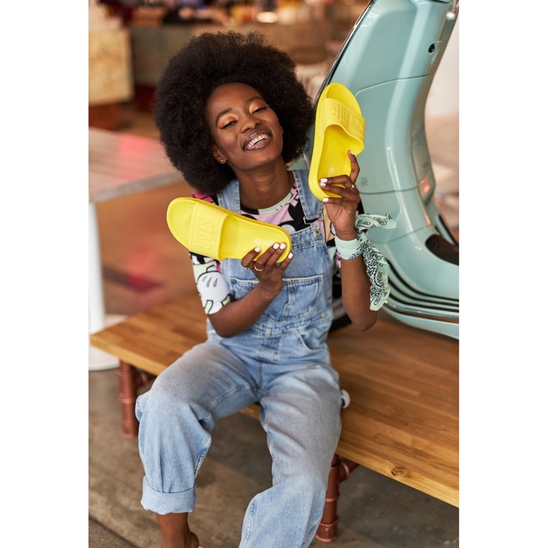 Naisten tossut Big Star HH274A040 Keltainen 2