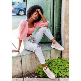 Naisten lenkkarit Beige Big City Life 1