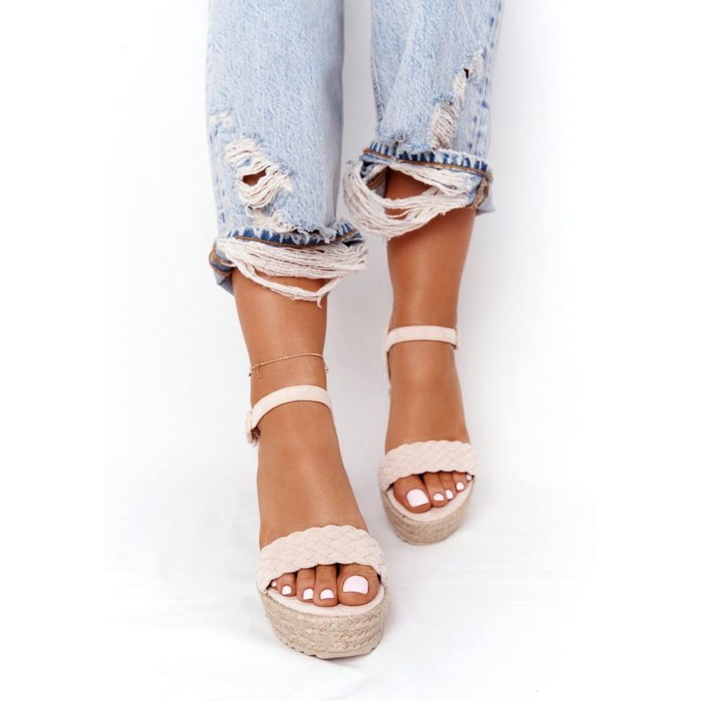 PS1 Beige Balearic Wedge Sandaalit 4