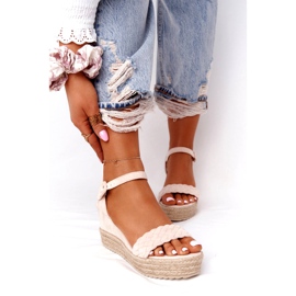 PS1 Beige Balearic Wedge Sandaalit 1