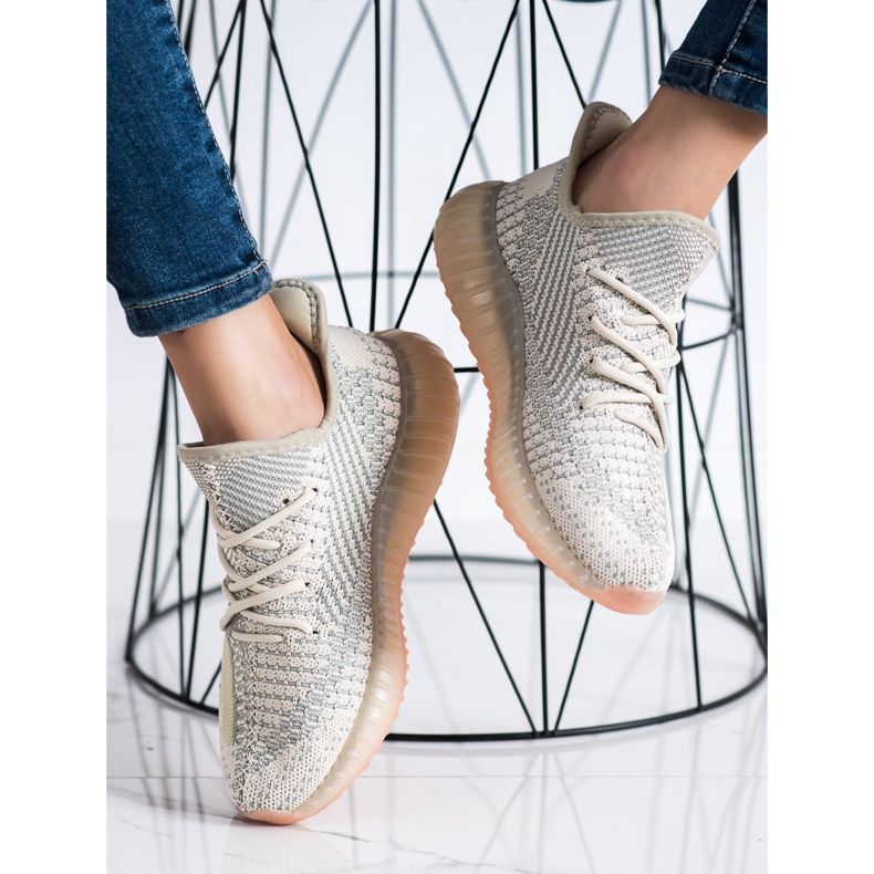 SHELOVET Tekstiili lenkkarit alustalla beige 2