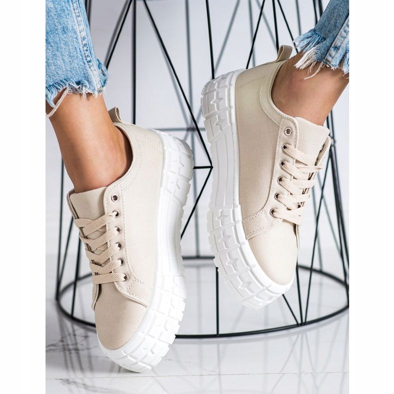 Goodin Beige Muoti Kengät Lenkkarit ruskea 1