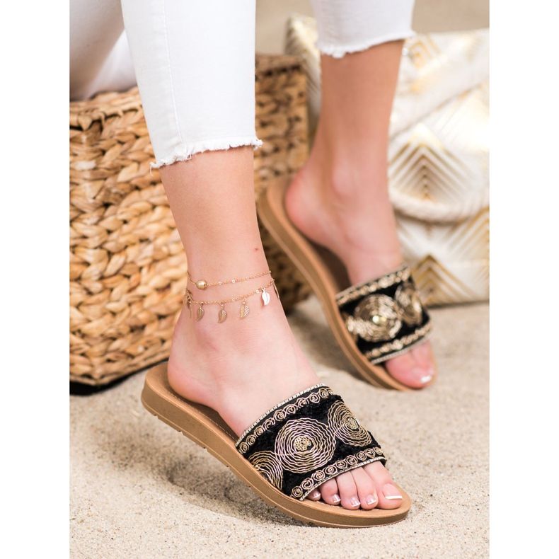 Bona Tyylikkäät tossut musta 1