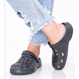 Mustat naisten Karolinos -tossut 1