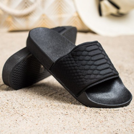 SHELOVET Mustat tekstiilitossut 1