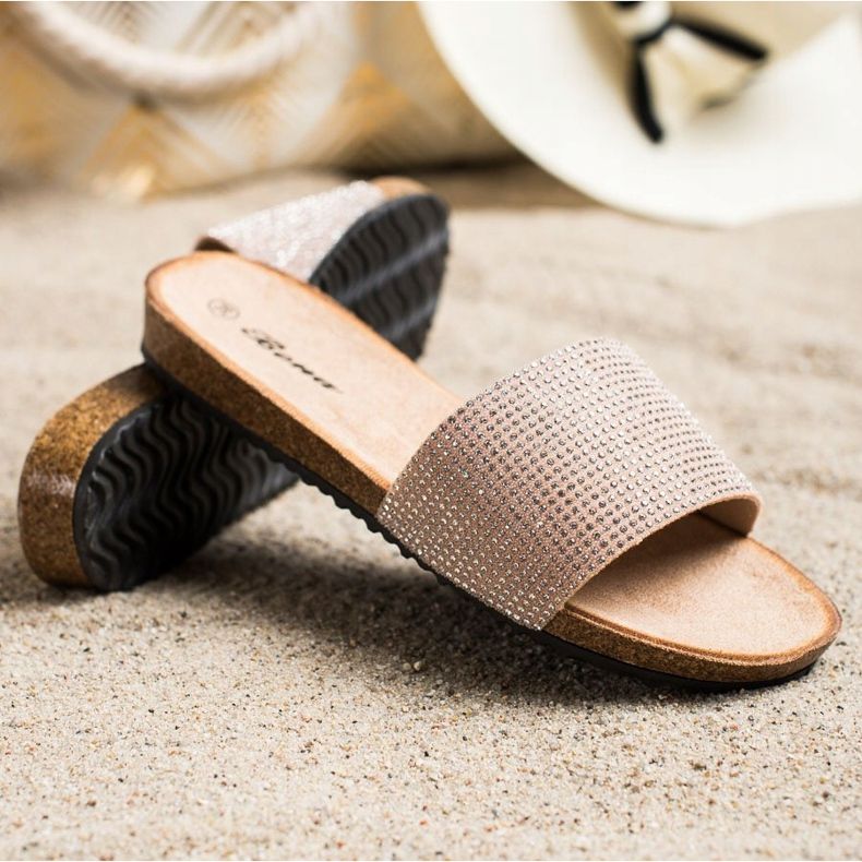 Bona Tyylikkäät tossut, joissa on kuutiometriä vaaleanpunainen 1