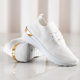 SHELOVET Mukavat Slip-On lenkkarit valkoinen 1